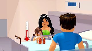 Emma visita al médico 🧑‍⚕️ Linda roblox #roblox #roleplay