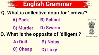 English question for ADRE| Grade 4 English questions and answer|English Question Paper