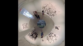 Kara Walker at Sikkema Jenkins. 360 video gallery tour.