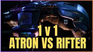 EVE Online - Atron vs Rifter