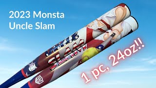 INITIAL SWINGS REVIEW - 2023 Monsta Uncle Slam 1pc, 24oz, for ASA