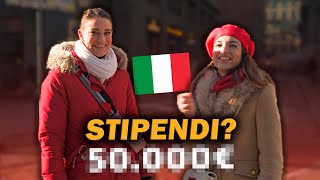 Quanto GUADAGNANO gli ITALIANI? Lo chiediamo in Italia a.. Milano | Stipendi di 10000 euro all'anno?