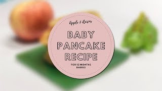 Baby Pancake Recipe for 12+ Months Babies | Sarah The Mom