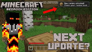 Something HUGE Might Be Coming To Minecraft Bedrock SOON… (Recipe Unlocking)