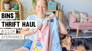 Goodwill Outlet Bins Thrift Haul to Resell - 8/11/24 - stephxred