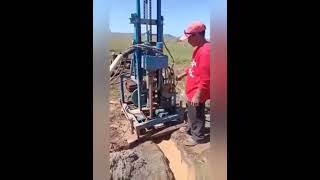 Small Portable Hydraulic Drilling Rig