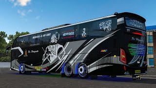 MOD BUSSID TERBARU KODENAME AVANTE H9 FULL ACC STROBO SPECIAL LIVERY PO HARYANTO