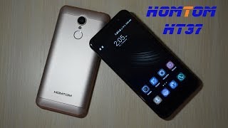 HOMTOM HT37. Бюджетный смартфон с цветомузыкой