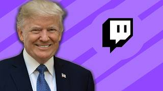 Trump Is Officially Back On Twitch...