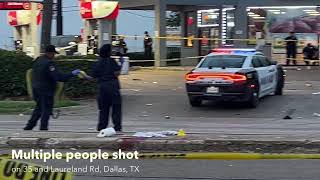 Multiple people shot on 35 and Laureland Rd, Dallas, TX