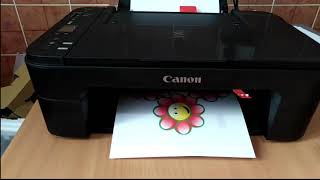 Принтер Canon Pixma TS 3140 WiFi - распаковка и полная установка