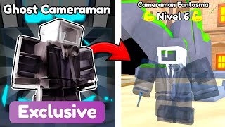 ¡EL GHOST CAMERAMAN ESTA ROTISIMO! 📷👻 Showcase  | Toilet Tower Defense