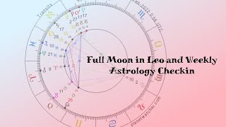 The Full Moon in Leo and Midweek Astrology Checkin