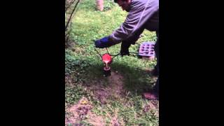 Aluminum anthill casting - August 2014