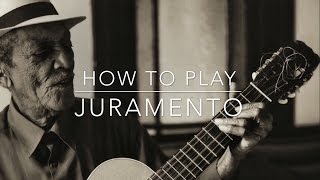 How To Play 'Juramento' on Tres Cubano | GCE Tuning | Cuban Tres