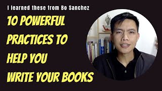 10 Powerful Practices to Help You Write Your Books