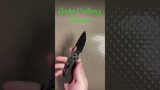 Gecko Customz KnifeWorks Sikorae #youtubeshorts #shorts #youtubeshort #short