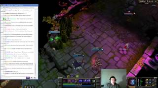 Scarra plays Evelynn ARAM with viewers