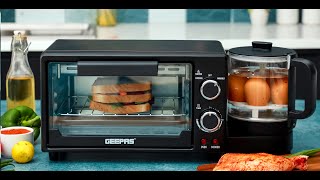 GBM63048 GEEPAS Multi-Function Breakfast Maker