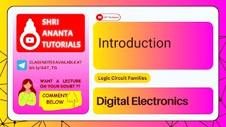 Logic Circuit Families | Digital Electronics #electronicsengineering #digitalelectronicslectures