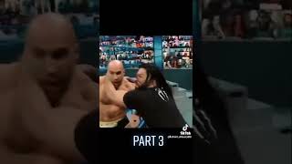 Roman Reigns saves Jimmy Usos and beat up Cesaro part 3