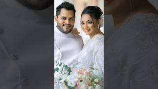 "අන්තිමට එයත් බැන්ද🥺 Congratulations Kavindya" #kavindyaadikari #artist #wedding #short #shortsfeed