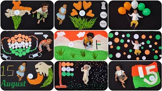 10 Independence Day 2021 Theme Baby Photoshoot Ideas | DIY at Home