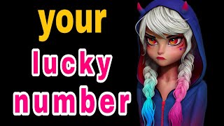 what is your lucky number? personality test