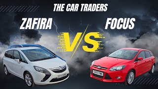 2013 Ford Focus VS 2015 Vauxhall Zafira Tourer #zafira #ford