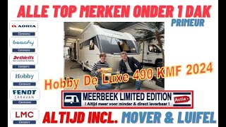 Hobby De Luxe 490 KMF 2024 nu met € 3224,= extra korting FULL OPTIONS !!! caravan nieuw review