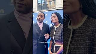 Chiwetel Ejiofor & Naomie Harris Talk The Man Who Fell To Earth on the blue carpet 🤩