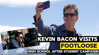 Kevin Bacon Surprises High School Students at 'Footloose' Filming Location