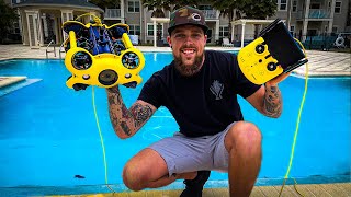 Driving $3000 UNDERWATER DRONE! (ft. Jiggin with Jordan)