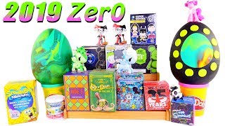 NEW DCTC ZerO PlayDoh Surprise Eggs Opening TokiDoki Kidrobot Disney Simpsons Spongebob