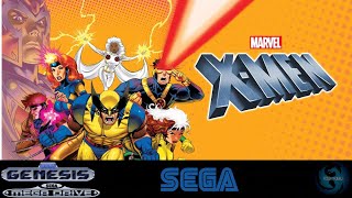 X-MEN (Full Playthrough) 4K Sega Genesis/Megadrive