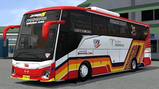 Share Livery VIDO TRANS Jb5 HINO Shd Single Glass Mod by Kp Projects max ‼️ Free Download ‼️ Bussid