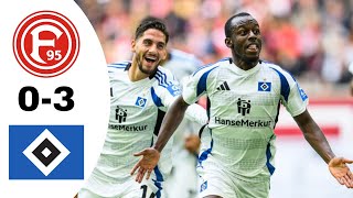 Fortuna Düsseldorf VS Hamburger SV 0-3 Highlights | Bundesliga 2024/2025