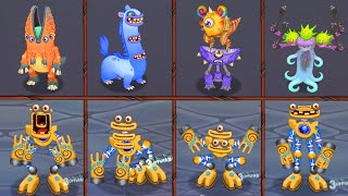 ALL Ethereal Workshop Vs Wubthereal Workshop | My Singing Monsters