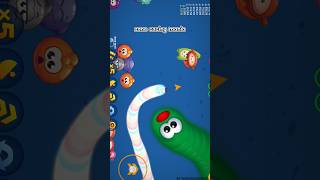 WORM ZONE IO BEST TRAP #124 #viral #wormszone #gaming