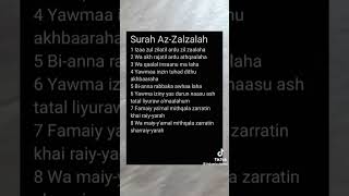 Surah AL Zalzalah Episode 23