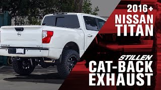 2016-2023 Nissan Titan STILLEN Cat Back Exhaust - 5.6L [Non-XD] 2WD/4WD