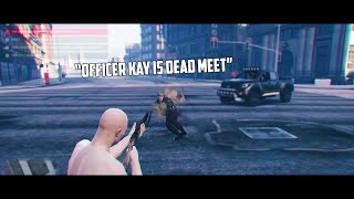 I SHOOT OFFICER KAY IN HIS HEAD! (CMG FiveM GTA RP)