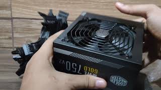 Montando PC gamer na pandemia 😳😨😱📉📈#11 fonte da Cooler Master MWE 750w v2 Gold comprada na Terabyte.