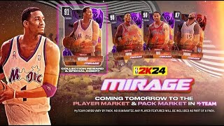 NEW MIRAGE PACKS!!! LETS GRIND MT AND PLAY ONLINE!!! | NBA2K24 NMS MYTEAM