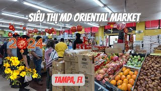 MUA XẮM TẾT SIÊU THỊ MD Á ĐÔNG | KHÁ ĐẦY ĐỦ THỰC PHẨM VIỆT | TAMPA