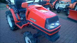 Kubota Aste A-155 prezentacja. www.akant-ogrody.pl