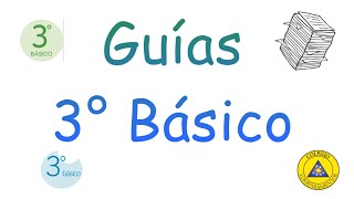 Guías 3° Básico subidas en el 2020