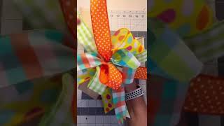 Easy DIY Bow/ DIY Bow/ How To Make a Bow/ Bow Making Tutorial/ Ribbon Bow/ How To Make a Ribbon Bow