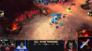 League of Legends - All Star 1v1 Magma Chamber! Alex Ich vs Misaya