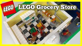 NEW LEGO Modular MOC Grocery Store!! Under the LEGO Dojo!!